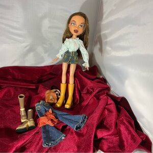 Vintage Bratz First Edition Yasmin With Both Outfits